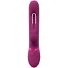 Вібратор Mika Triple Rabbit with G-Spot Flapping - Pink