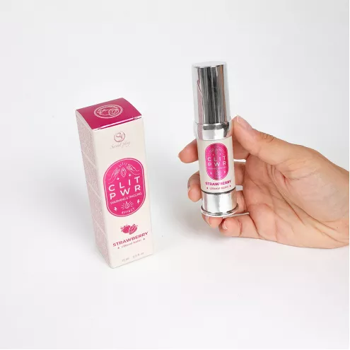 Жидкий вибратор CLIT PWR STRAWBERRY CLITORAL BALM