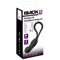 Безремневый страпон Black Velvets Perfect fit stra