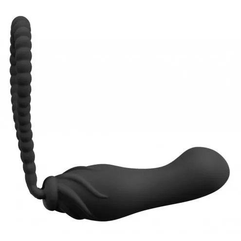 Безремневый страпон Black Velvets Perfect fit stra