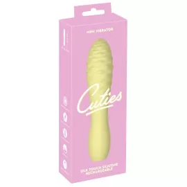 Міні вібратор Cuties Mini Vibrator Yellow3.G - 1