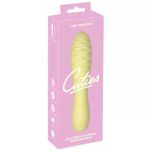 Міні вібратор Cuties Mini Vibrator Yellow3.G