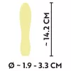 Міні вібратор Cuties Mini Vibrator Yellow3.G