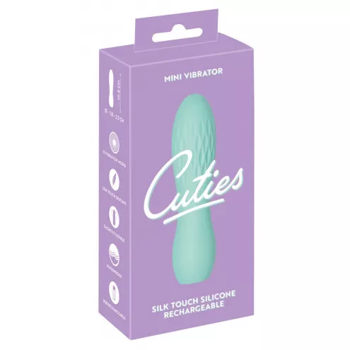 Міні вібратор Cuties Mini Vibrator Green 3.G