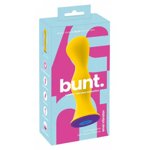 Анальна пробка з вібрацією bunt. anal vibrator