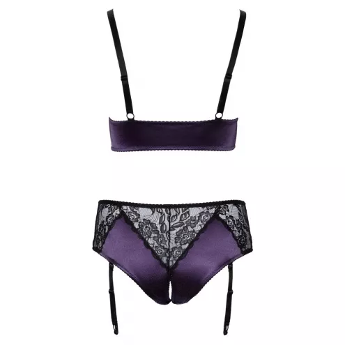 Еротичний комплект BH Set purple/black XL