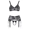 Еротичний комплект Bra Set b/w M