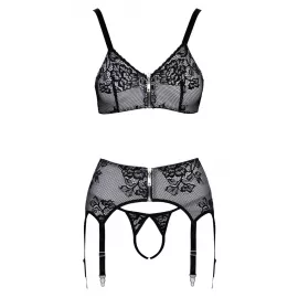 Эротический комплект Bra Set b/w M - 4