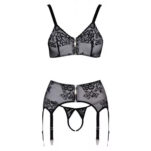 Еротичний комплект Bra Set b/w M