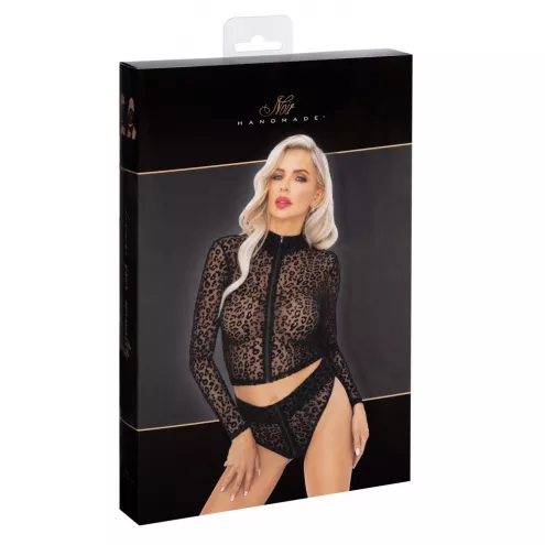 Эротический набор Noir Top leo S