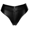 Еротичні стрінги на блискавці Noir Thong Zip L