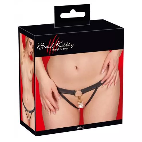 Еротичні стрінги Bad Kitty String S/M