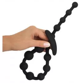 Анальный стимулятор Black Velvets Anal Beads Silic - 8