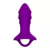 Анальна іграшка з вібро Kylin purple (with remote)