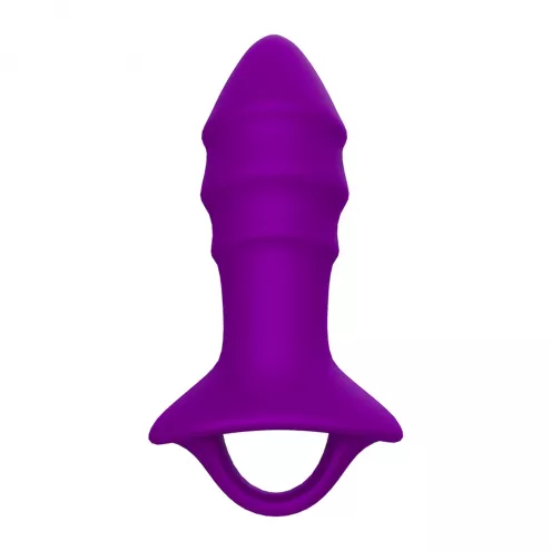 Анальна іграшка з вібро Kylin purple (with remote)