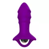 Анальна іграшка з вібро Kylin purple (with remote)