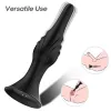 Анальний стимулятор Rocket Black, 9 vibration functions