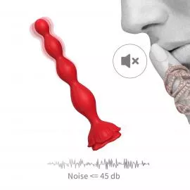 Анальний стимулятор Rosestick Red, 9 vibration functions - 3