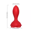 Анальний стимулятор Rosenberg Red, 9 vibration functions