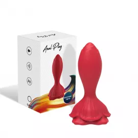 Анальний стимулятор Rosenberg Red, 9 vibration functions - 3