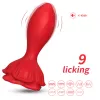 Анальний стимулятор Rosenberg Red, 9 vibration functions