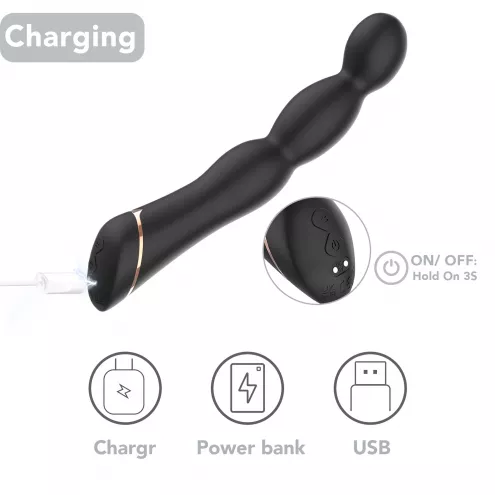 Вібратор Laband Black, 9 vibration functions