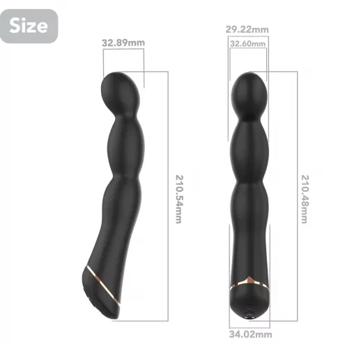 Вібратор Laband Black, 9 vibration functions