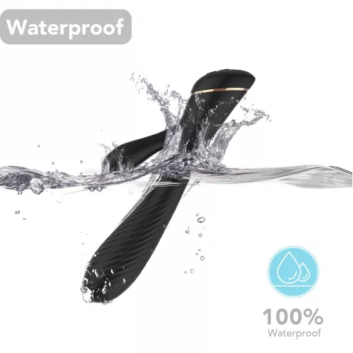 Вибратор Hare Black, 9 vibration functions