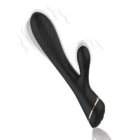 Вибратор Hare Black, 9 vibration functions