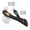 Вибратор Hare Black, 9 vibration functions