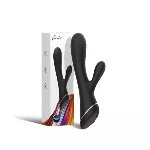 Вибратор Hare Black, 9 vibration functions