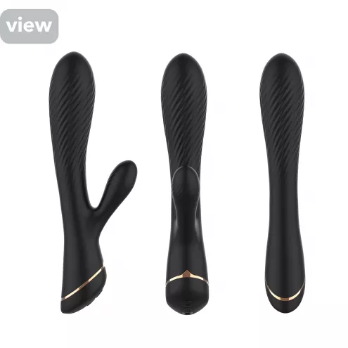 Вибратор Hare Black, 9 vibration functions