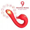 Вібратор Swan Red, 9 vibration functions