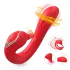Вібратор Swan Red, 9 vibration functions