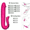Двойной вибростимулятор Realistic Tongue Stimulating