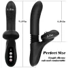 Вібратор для подвійної стимуляції Silicone Vibrator 7 Powerful Modes - Licking,Thrusting and Heatin
