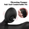 Вібратор для подвійної стимуляції Silicone Vibrator 7 Powerful Modes - Licking,Thrusting and Heatin