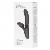 Вібратор для подвійної стимуляції Silicone Vibrator 7 Powerful Modes - Licking,Thrusting and Heatin