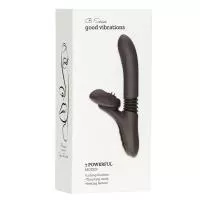 Вібратор для подвійної стимуляції Silicone Vibrator 7 Powerful Modes - Licking,Thrusting and Heatin
