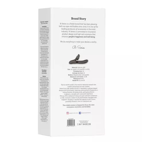 Вібратор для подвійної стимуляції Silicone Vibrator 7 Powerful Modes - Licking,Thrusting and Heatin