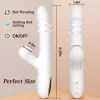 Вібратор для подвійної стимуляції Silicone Vibrator 3 rotating functions and 7 licking functions