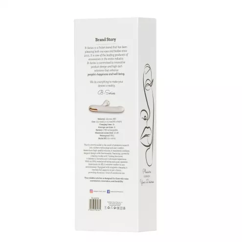 Вібратор для подвійної стимуляції Silicone Vibrator 3 rotating functions and 7 licking functions