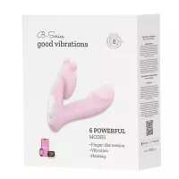Вибромассажер Silicone Vibrator 3 Speeds, 6 Frequencies, Finger Function, Heating + APP Control