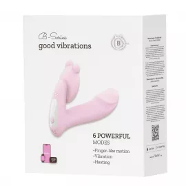 Вібромасажер Silicone Vibrator 3 Speeds, 6 Frequencies, Finger Function, Heating + APP Control - 1