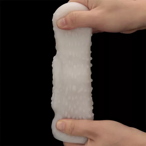 Мастурбатор - Knights Ring Vibrating Dual Purpose Sleeve-Drip