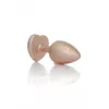 Анальна металева пробка Plug-Jewellery Pearl Gold Heart PLUG - Clear S