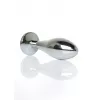 Анальна металева пробка Plug-Jewellery Silver PLUG- Rose M