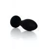Анальная пробка силиконовая Jewellery Plug Clear - L