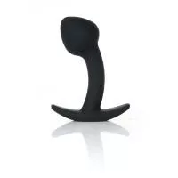 Анальна пробка силіконова Jewellery Curved PLUG- S