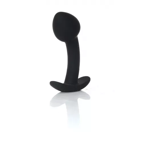 Анальна пробка силіконова Jewellery Curved PLUG- S